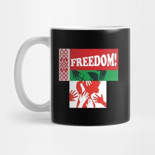 FREEDOM BELARUS PROTEST Mug